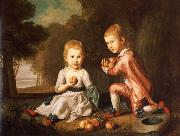 Charles Wilson Peale Isabella und John Stewart Sweden oil painting artist
